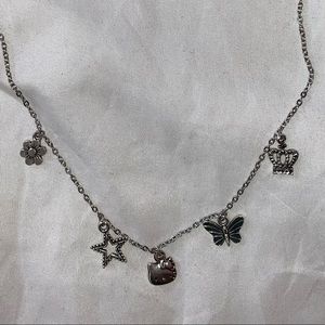 hello kitty charm necklace